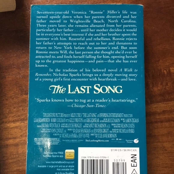 Nicholas sparks books x 4 dear John, the rescue books novel livre en anglais - Picture 4 of 6